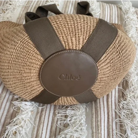 Chloe Mifuko Raffia tote - Picture 4 of 9